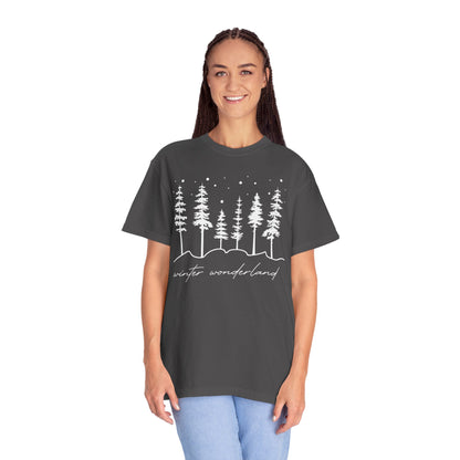 Wonderland T-shirt | Christmas Trees Winter Tees | Shirt For Women | Winter Gift | Family Xmas Outfit | Winter Lover Shirt