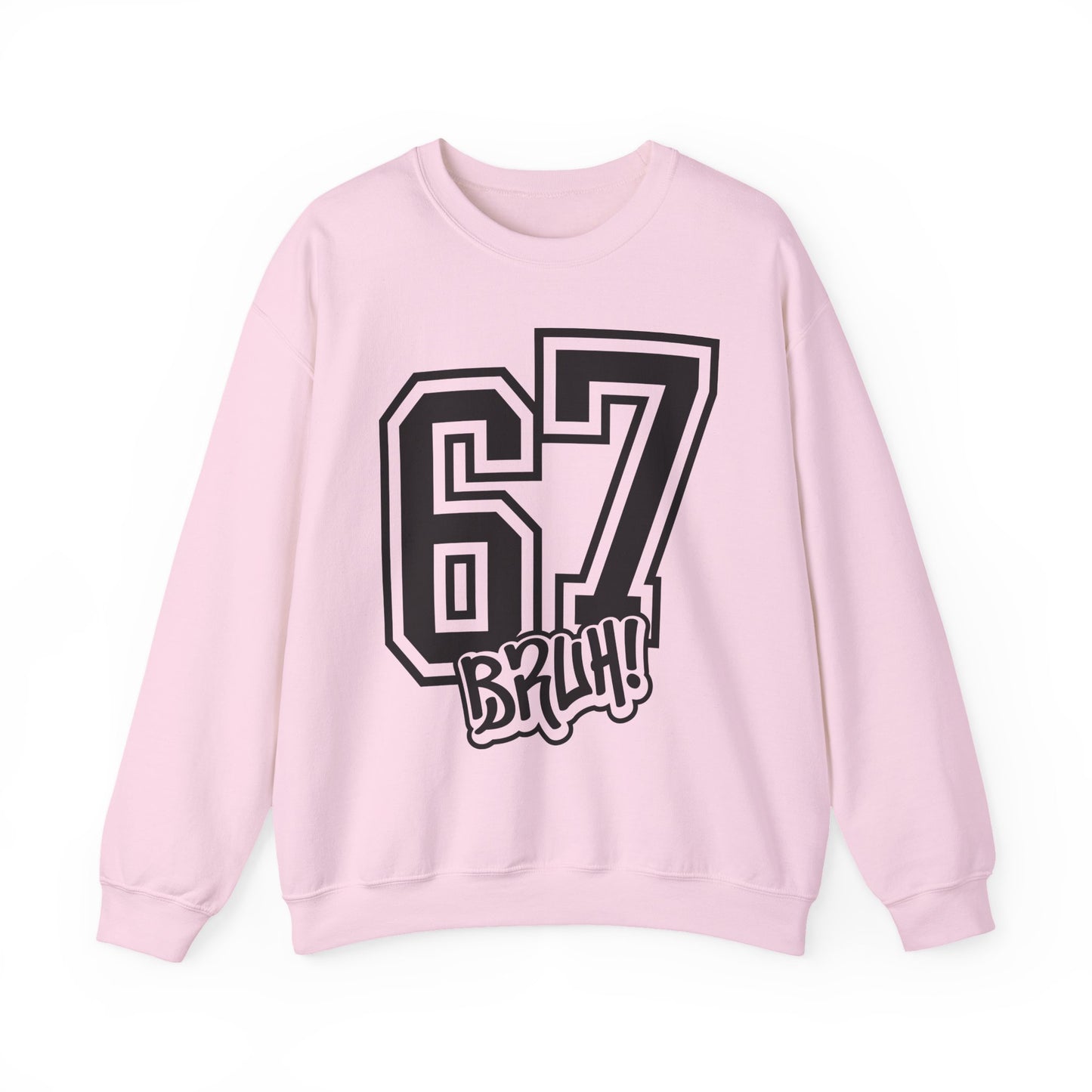 Funny Six Seven 6 7 Bruh Meme Sweatshirt | Gen Alpha Slang 6 7 Bruh | Funny Sports Gift For Friend Sweater | Viral Meme Sweatshirt