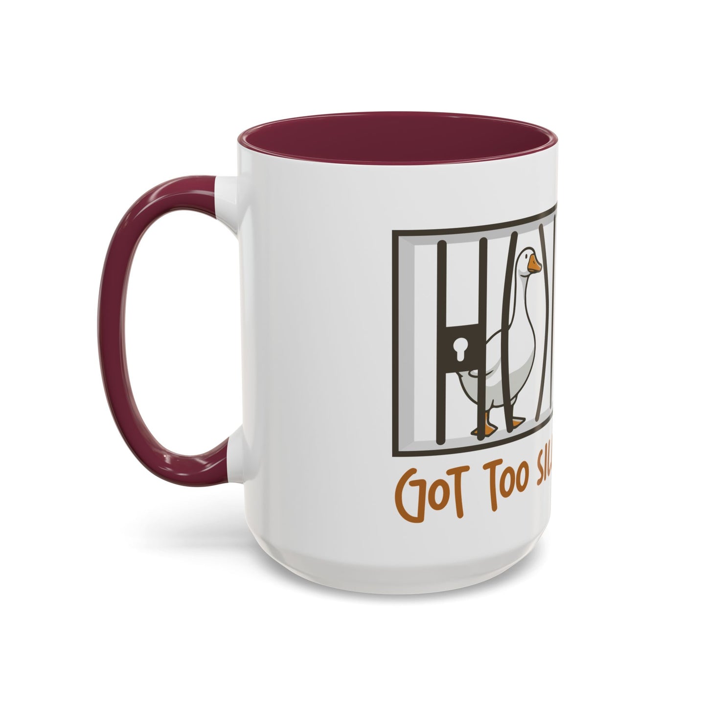 Got Too Silly Coffee Mug | Silly Goose Tea Mug | Goose Gift | Silly Goose Mug | Funny Mug | Funny Goose Mug | Funny Gift | Gang Gift