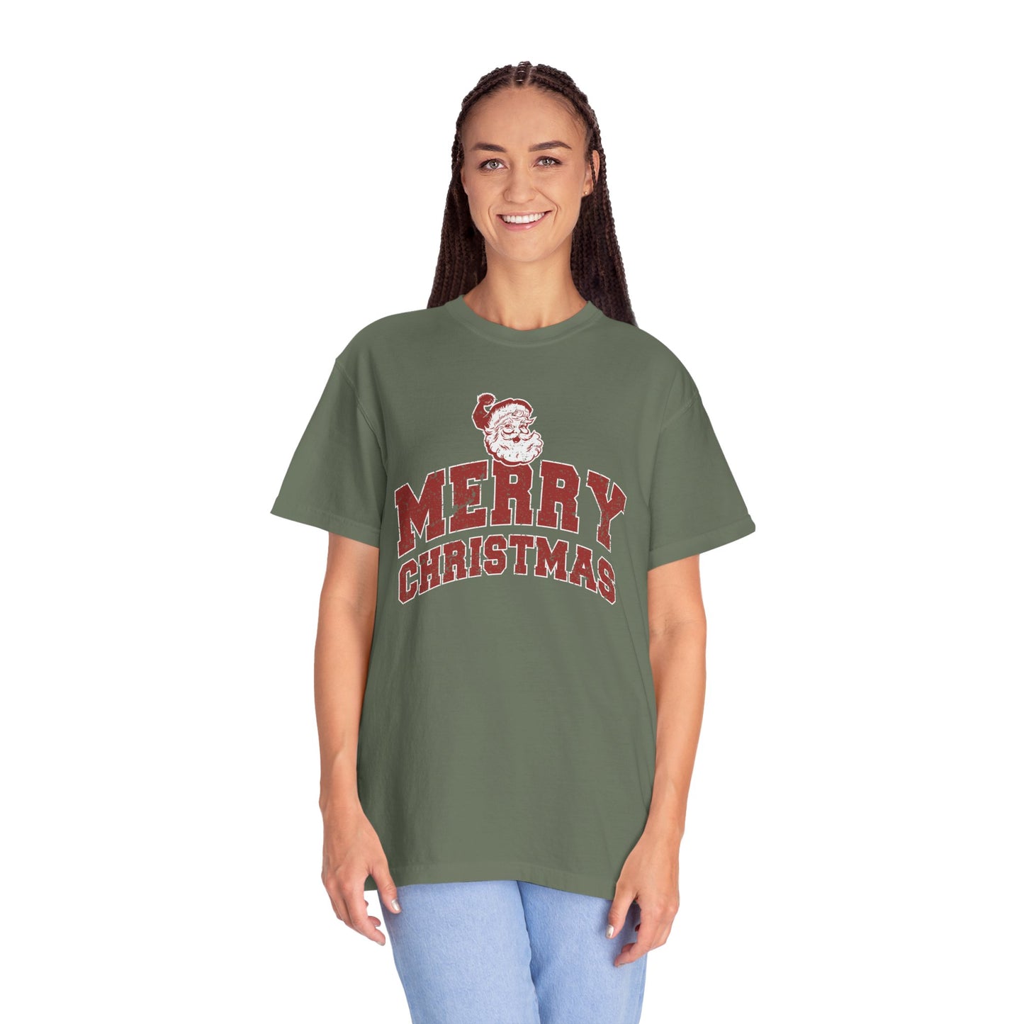 Merry Christmas Santa Claus T-shirt | Unisex Holiday Season Tees | Retro Santa Outfit | Christmas Gift | Christmas Season Shirt