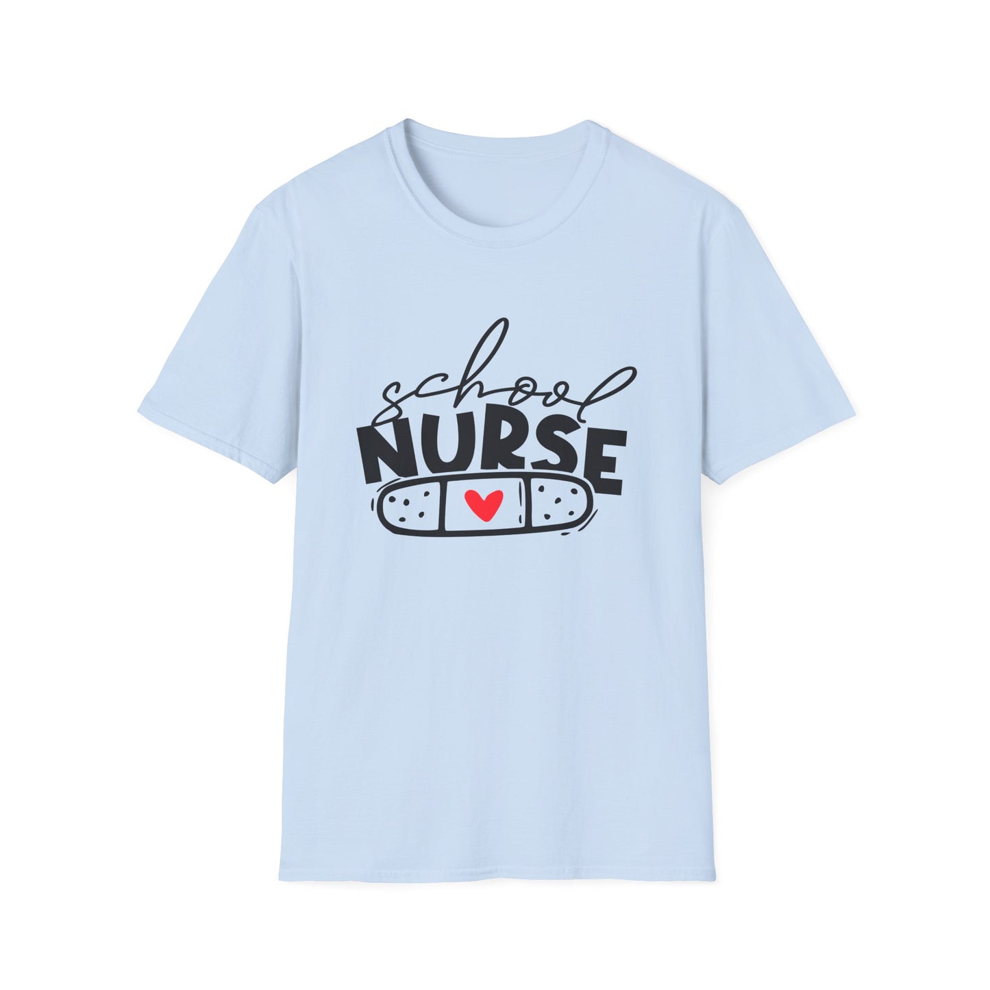 Womens School Nurse Shirt | Nurse Heart Tees | Nursing Life Top | Nurse Appreciation | Registered Nurse Gift Idea