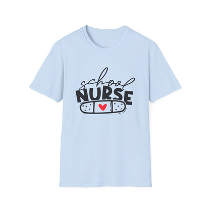 Womens School Nurse Shirt | Nurse Heart Tees | Nursing Life Top | Nurse Appreciation | Registered Nurse Gift Idea