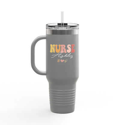 Personalized Nurse Travel Mug | Nurse Era Tumbler | Nursing Graduation Gift | Custom Nurse Mug | Nursing School Bottel | Gift For Nurse