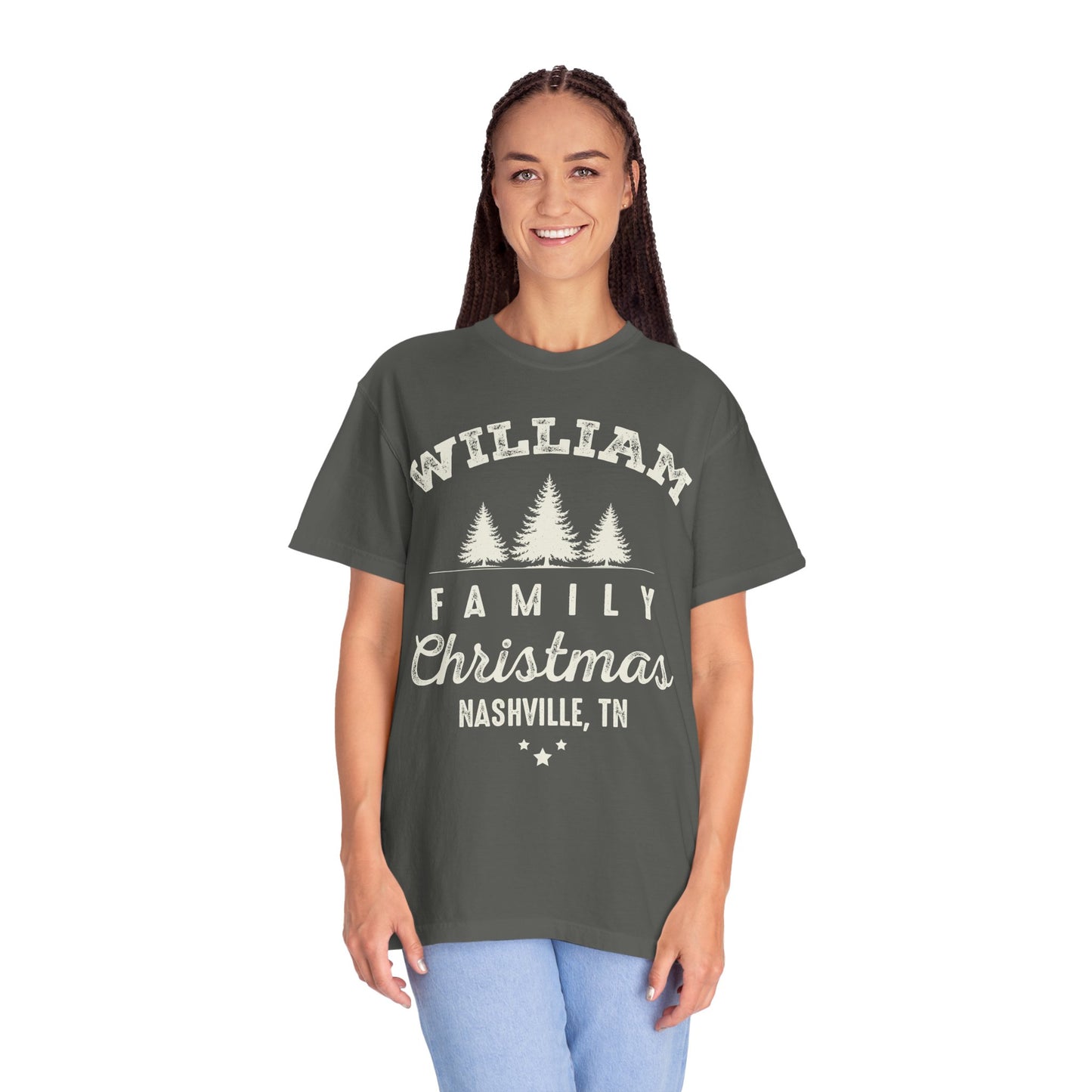 Personalized Family Christmas Sweatshirts | Matching Family Christmas Shirts | Custom Name Christmas Shirt | Adult Unisex & Youth Christmas