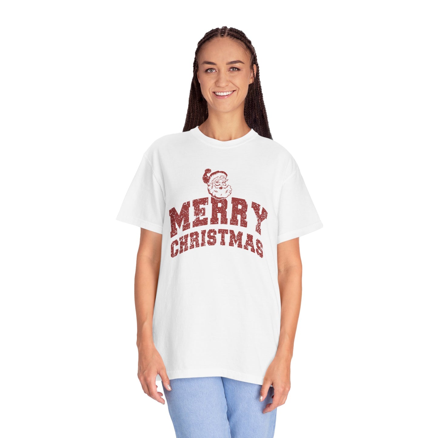 Merry Christmas Santa Claus T-shirt | Unisex Holiday Season Tees | Retro Santa Outfit | Christmas Gift | Christmas Season Shirt