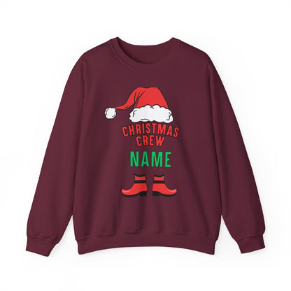 Personalized Christmas Family Crew Shirts, Sweatshirt | Christmas Family Matching Sweatshirt | Couple Christmas Sweaters
