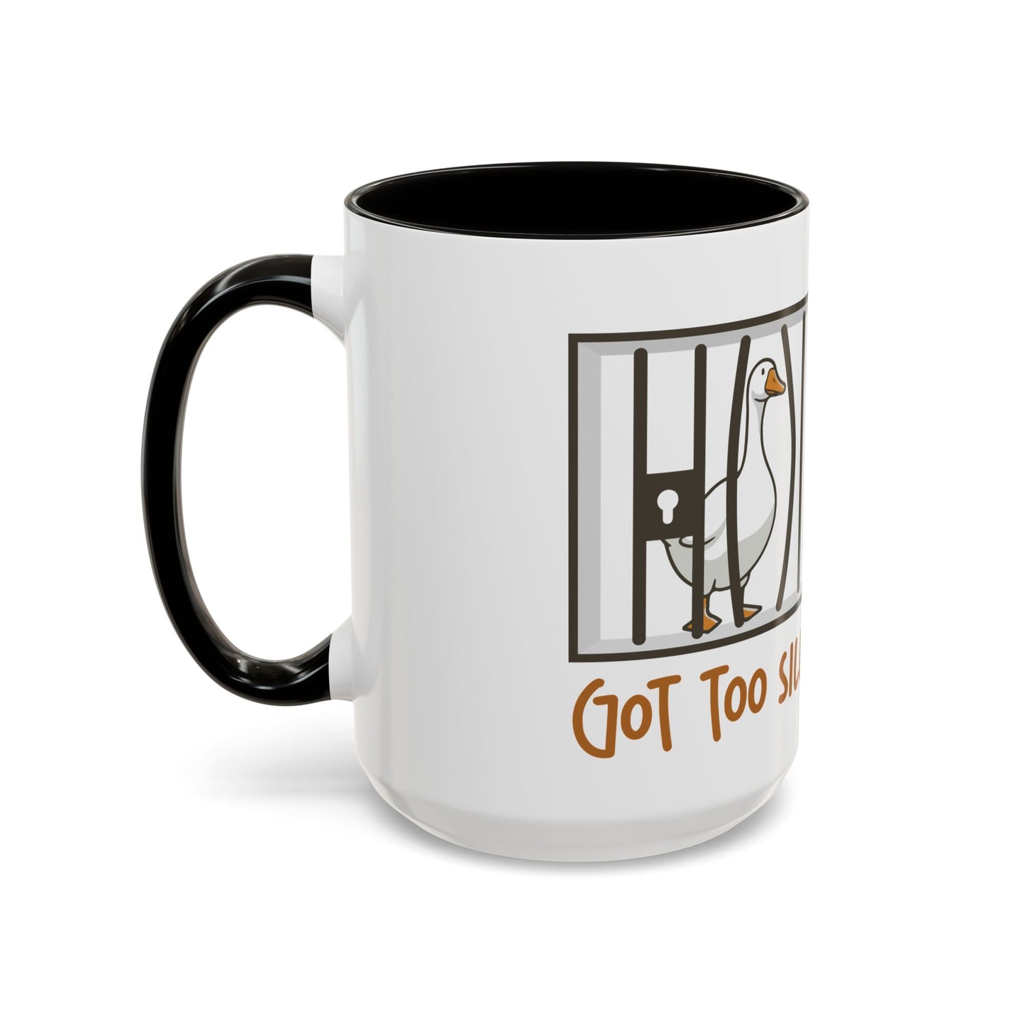 Got Too Silly Coffee Mug | Silly Goose Tea Mug | Goose Gift | Silly Goose Mug | Funny Mug | Funny Goose Mug | Funny Gift | Gang Gift