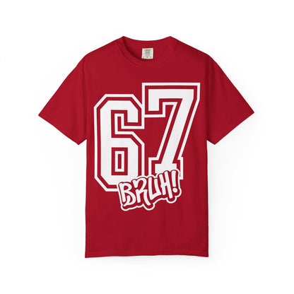 Funny Six Seven 6 7 Bruh Meme Shirt | Gen Alpha Slang 6 7 Bruh | Funny Sports Gift For Friend T-shirt | Viral Meme Shirt