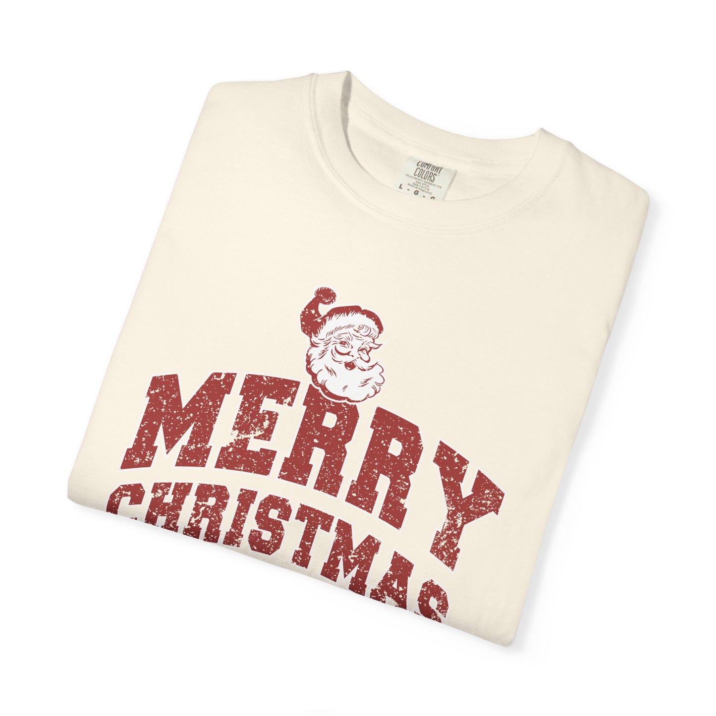 Merry Christmas Santa Claus T-shirt | Unisex Holiday Season Tees | Retro Santa Outfit | Christmas Gift | Christmas Season Shirt