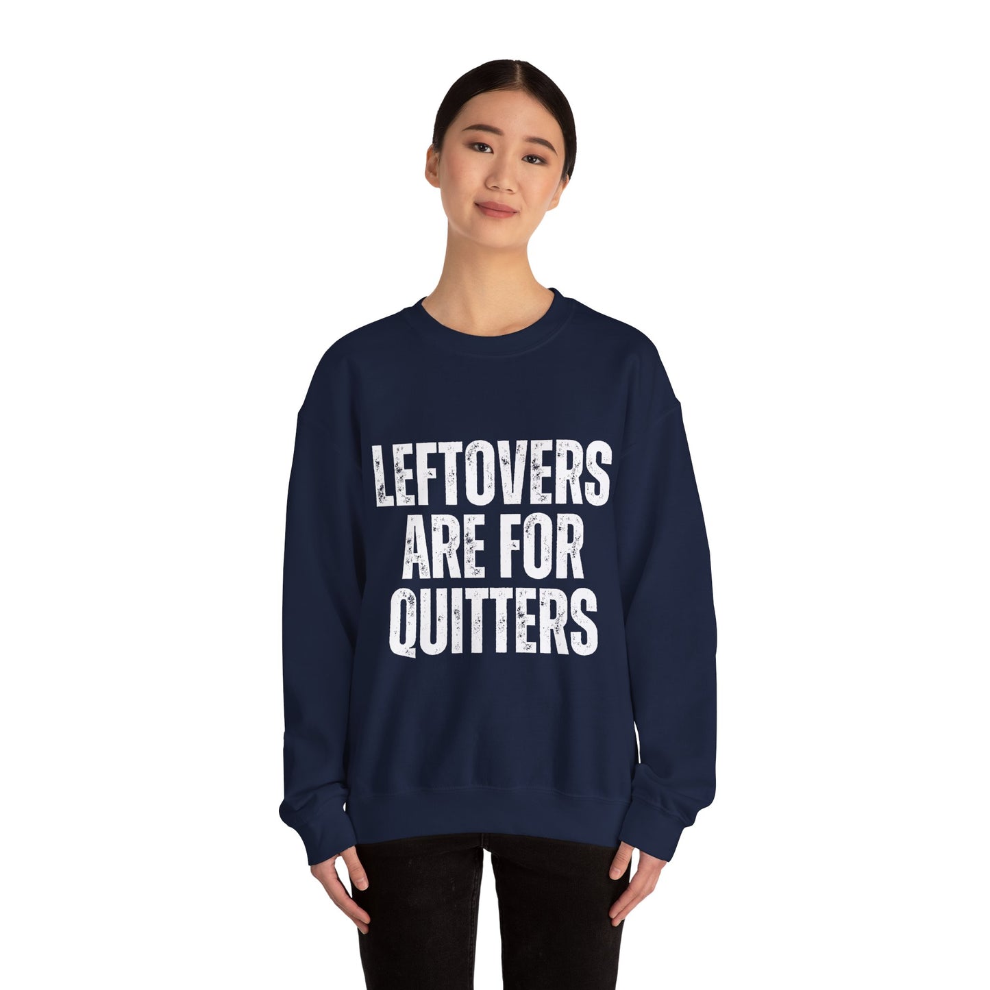 Thanksgiving Leftovers Unisex Sweatshirt, Fall Holiday Jumper, Turkey Dinner Crewneck, Autumn Pullover Top, Funny Food Quote Apparel