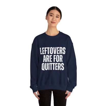 Thanksgiving Leftovers Unisex Sweatshirt, Fall Holiday Jumper, Turkey Dinner Crewneck, Autumn Pullover Top, Funny Food Quote Apparel