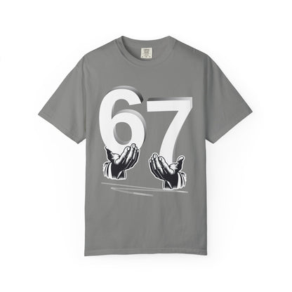 Funny Six Seven 6 7 Meme Shirt | Gen Alpha Slang 6 7 Hands |Funny Gift For Friend T-shirt | Viral Meme Shirt