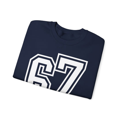 Funny Six Seven 6 7 Bruh Meme Sweatshirt | Gen Alpha Slang 6 7 Bruh | Funny Sports Gift For Friend Sweater | Viral Meme Sweatshirt