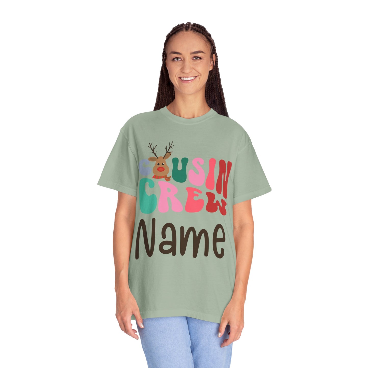 Personalized Christmas Cousin Crew Shirt | Groovy Cousin Crew Sweatshirt | Retro Kids Shirt-Cousin Crew Onesie | Matching Family Christmas