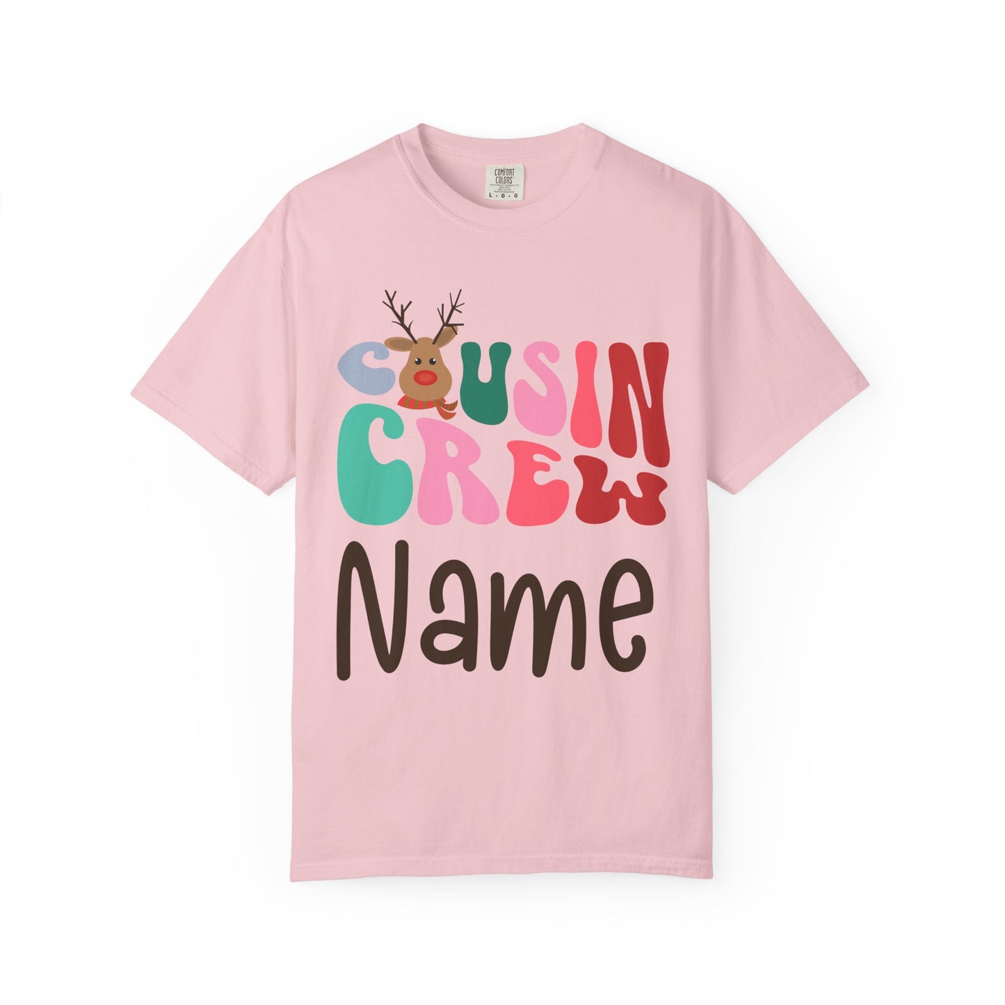 Personalized Christmas Cousin Crew Shirt | Groovy Cousin Crew Sweatshirt | Retro Kids Shirt-Cousin Crew Onesie | Matching Family Christmas