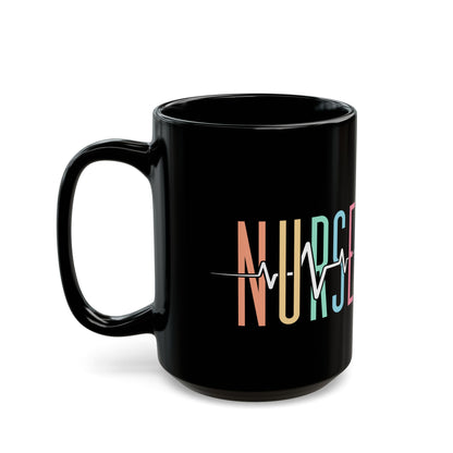 Nurses Life Coffee Mug Black Mug | Nursing School Nurse Day | Inspirational Nurse