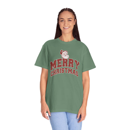 Merry Christmas Santa Claus T-shirt | Unisex Holiday Season Tees | Retro Santa Outfit | Christmas Gift | Christmas Season Shirt