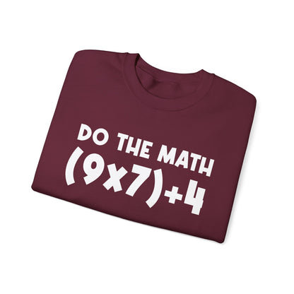 Do The Math 67 Meme Sweatshirt | Six Seven Gen Alpha | Sarcastic Math | Funny Sports Gift For Friend Sweater | Viral Meme Outfit