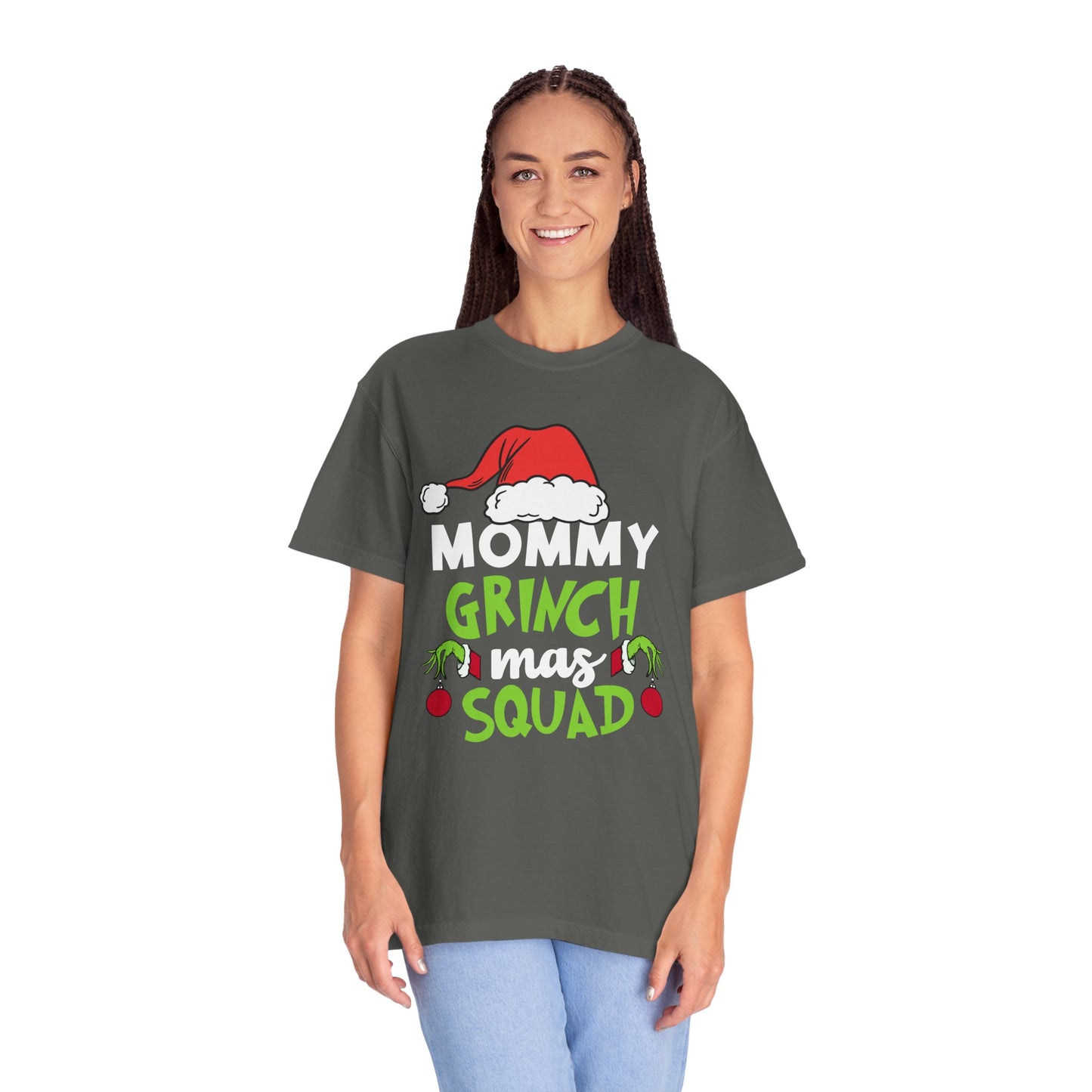 Custom Grinch Mas Family Squad | Christmas Matching Grinch Squad Family Sweatshirt | Personalized Grinch Sewater |