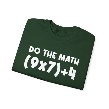Do The Math 67 Meme Sweatshirt | Six Seven Gen Alpha | Sarcastic Math | Funny Sports Gift For Friend Sweater | Viral Meme Outfit