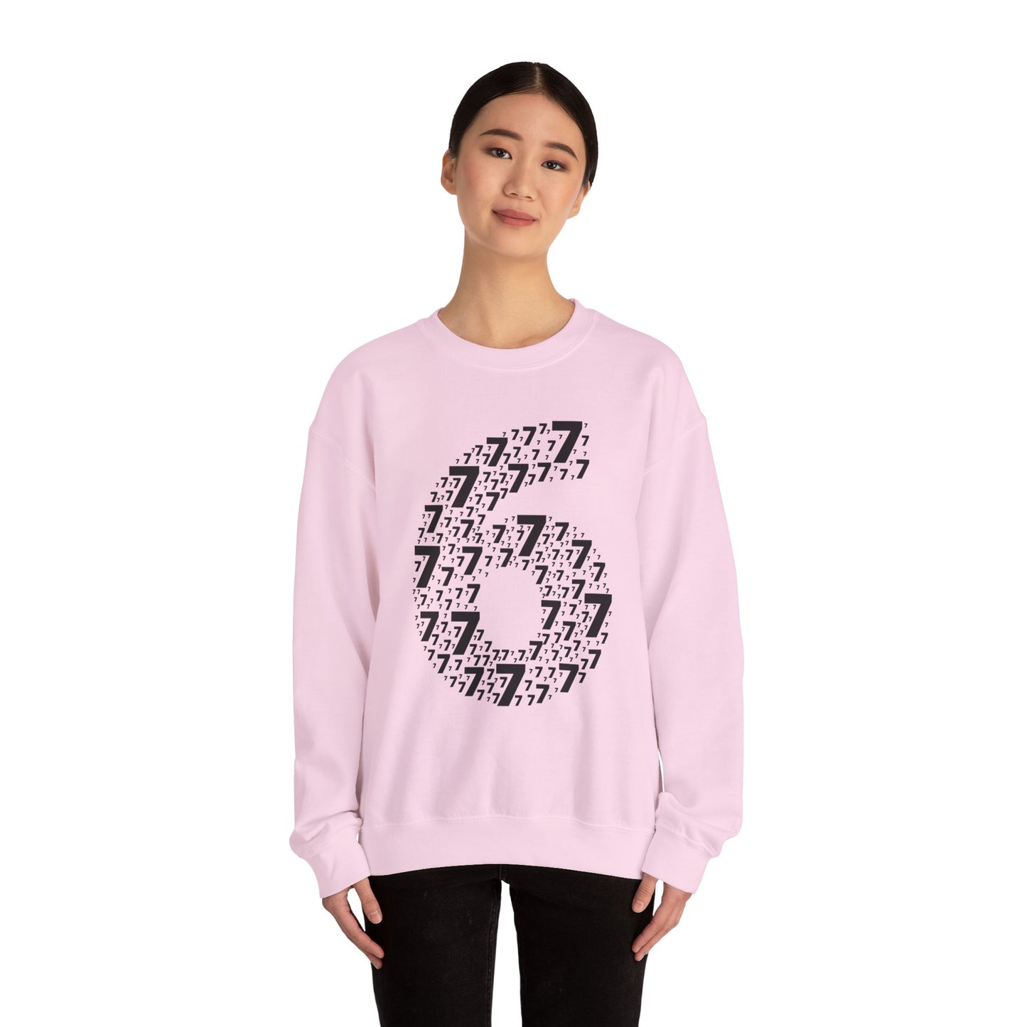 Six Seven 6 7 Meme Sweatshirt | Funny Alpha Generation Sweater | 67 Trendy Outfit | Sports Gift Sweatshirt | Viral Meme Outfit