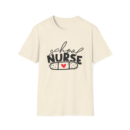 Womens School Nurse Shirt | Nurse Heart Tees | Nursing Life Top | Nurse Appreciation | Registered Nurse Gift Idea