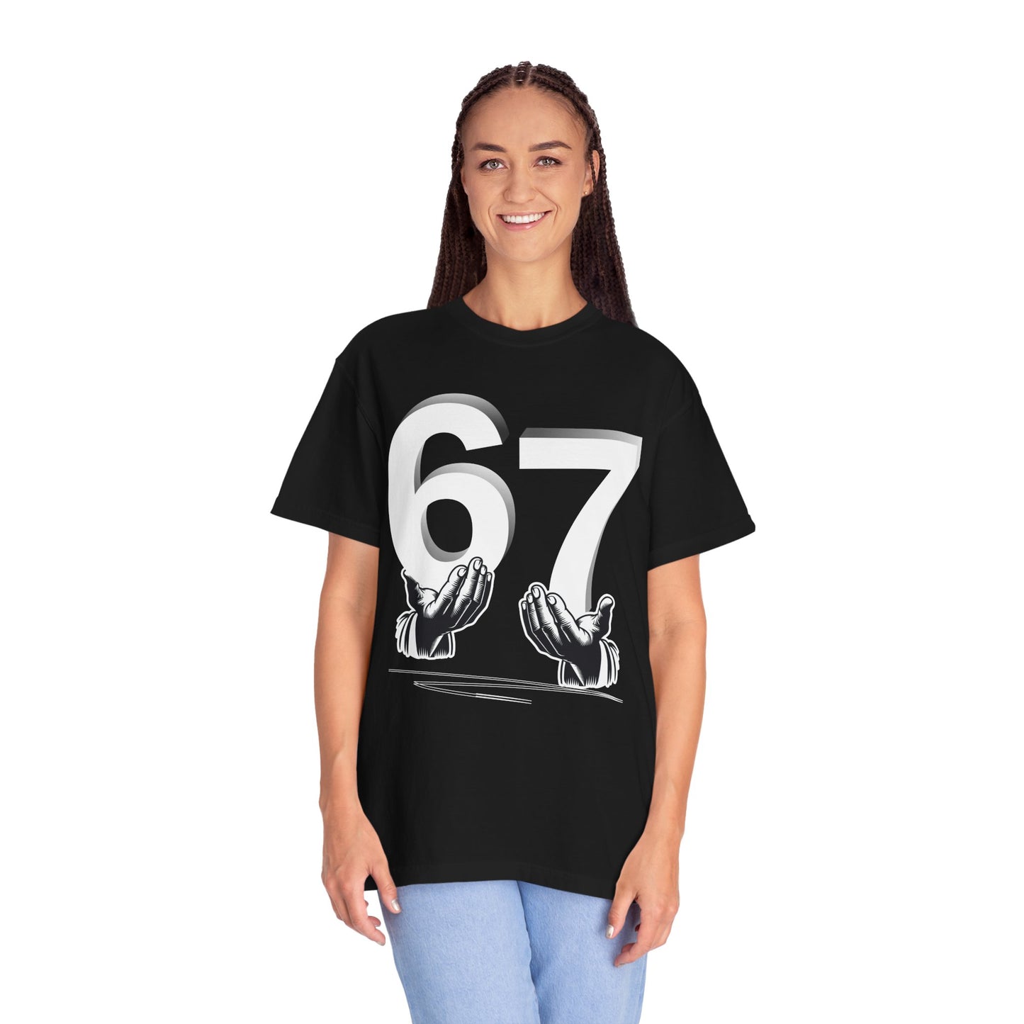 Funny Six Seven 6 7 Meme Shirt | Gen Alpha Slang 6 7 Hands |Funny Gift For Friend T-shirt | Viral Meme Shirt