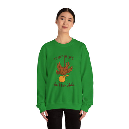 Thanksgiving Humor Crewneck Sweatshirt, Funny Thanksgiving Gift, Unisex Sweatshirt, Comfy Fall Apparel, Holiday Sweater
