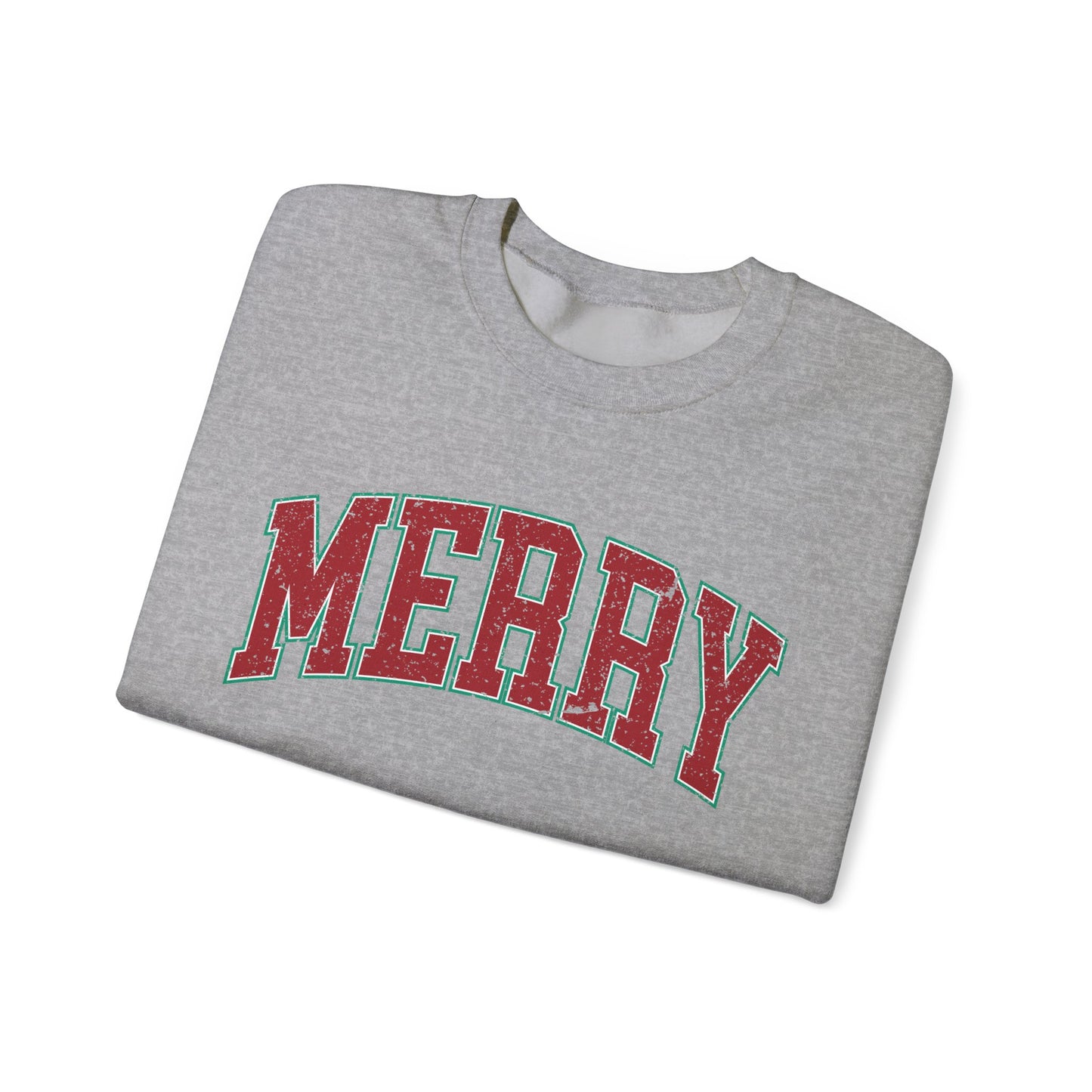 Retro Merry Sweatshirt | Festive Holiday Sweater| Merry Sweatshirt | Christmas Hoodie | Holiday Sweater | Christmas Gift