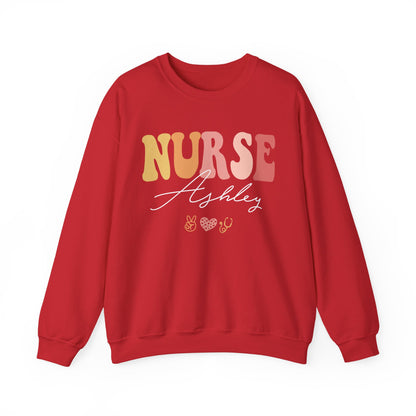 Personalized Nurse Sweatshirt |  Nurse Era Top | Nursing Graduation Gift | Custom Nurse Sweater | Nursing School Tee | Gift For Nurse
