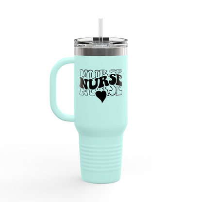 Nurse Travel Mug for Women Nursing School | Grovy Inspiration Nurses Gift Bottle | Nursing Life Mug