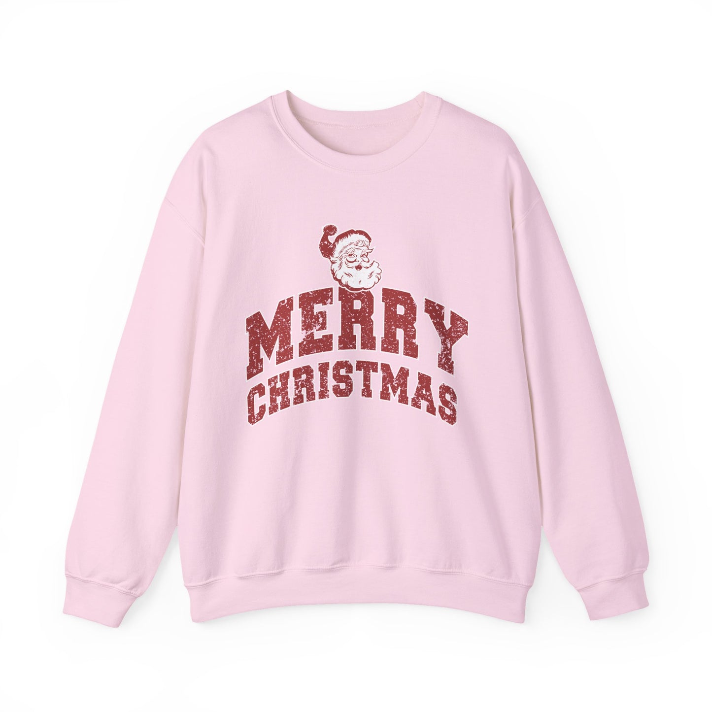 Retro Merry Christmas Santa Sweatshirt | Unisex Holiday Season Sweater | Santa Claus Sweatshirt | Christmas Gift | Christmas Season Top