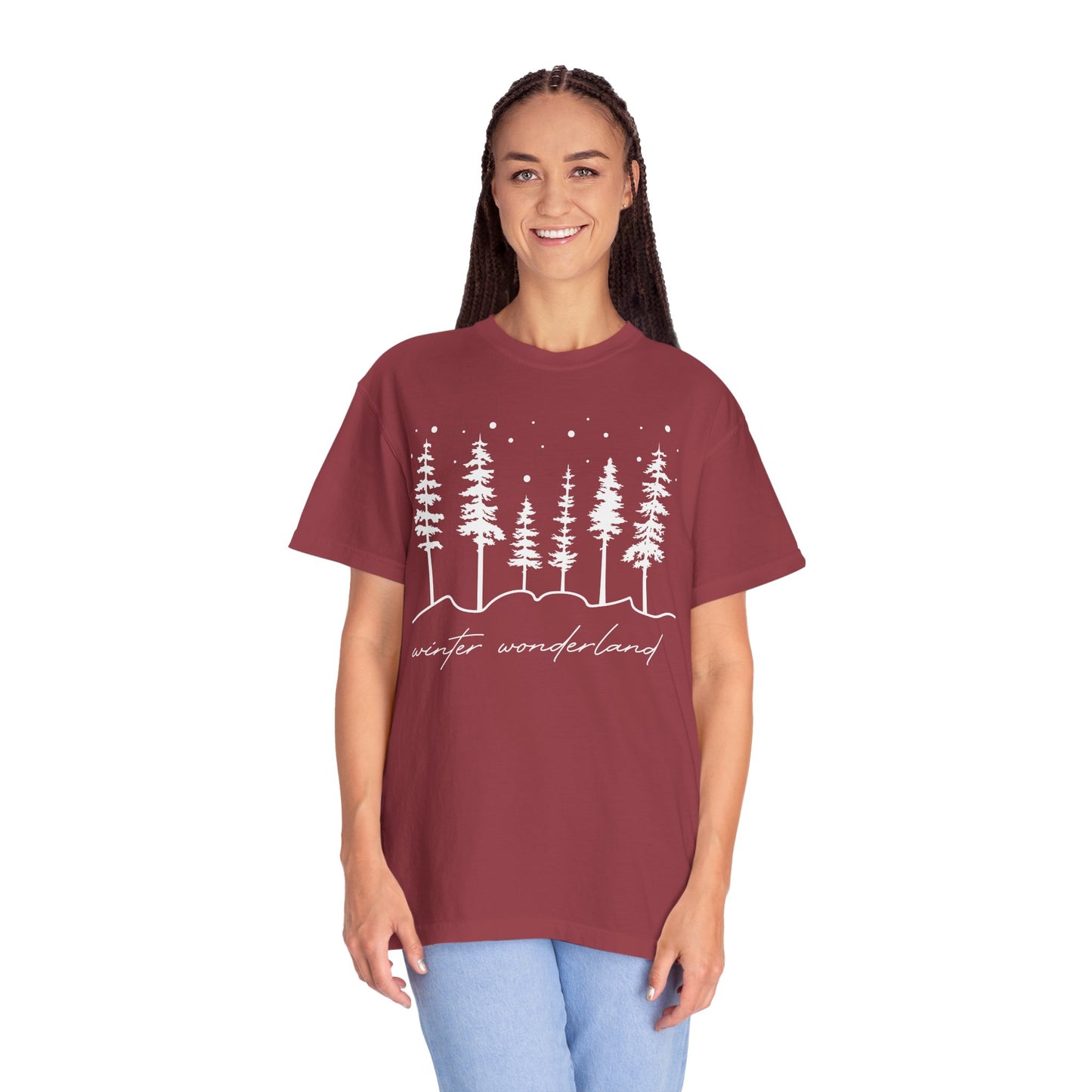 Wonderland T-shirt | Christmas Trees Winter Tees | Shirt For Women | Winter Gift | Family Xmas Outfit | Winter Lover Shirt