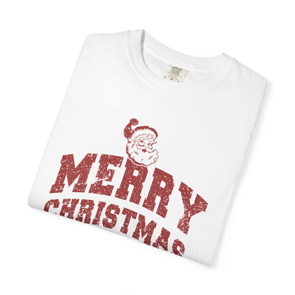 Merry Christmas Santa Claus T-shirt | Unisex Holiday Season Tees | Retro Santa Outfit | Christmas Gift | Christmas Season Shirt