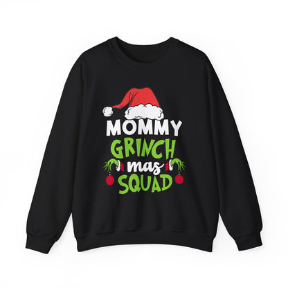 Custom Grinch Mas Family Squad | Christmas Matching Grinch Squad Family Sweatshirt | Personalized Grinch Sewater |