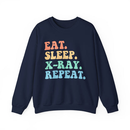 X-ray Nurse Sweatshirt | Eat Sleep X-ray Radiology Nurse Life Sweater | Gift For Nurse | Radiologist Graduation Gift For Nurse