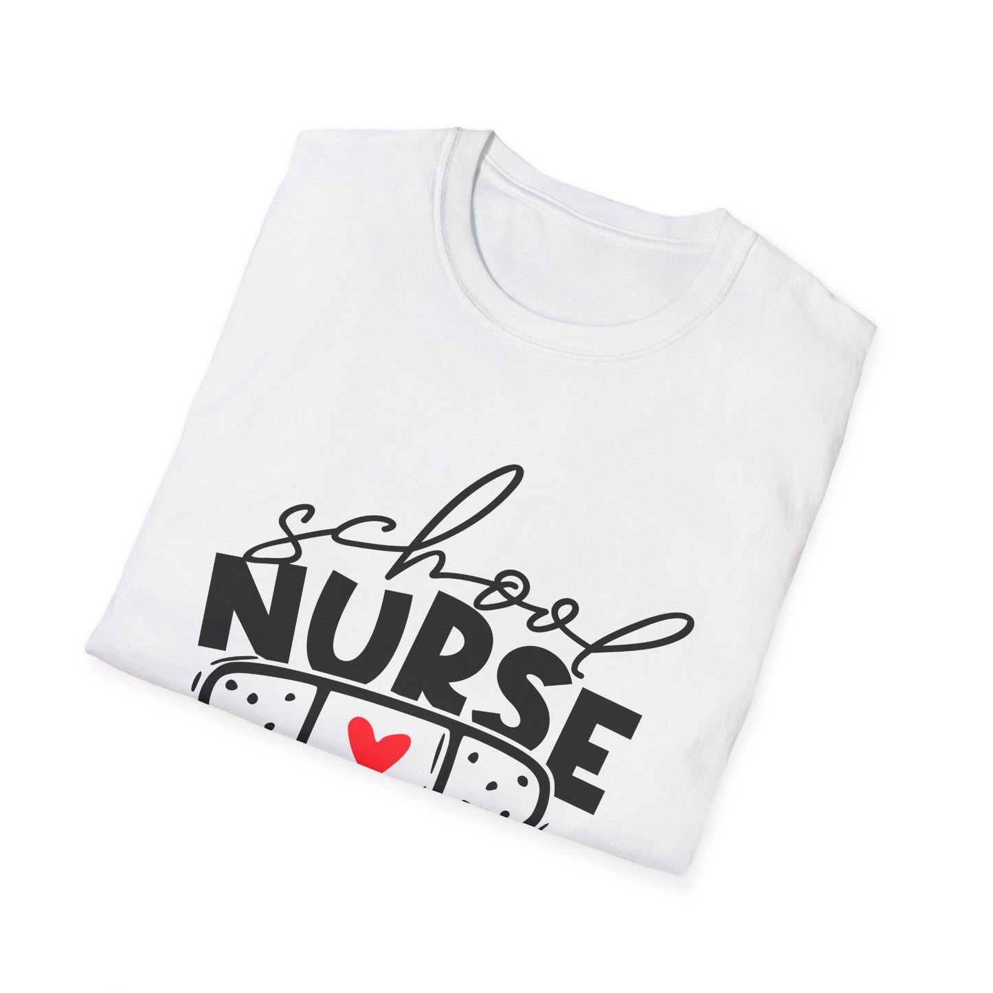 Womens School Nurse Shirt | Nurse Heart Tees | Nursing Life Top | Nurse Appreciation | Registered Nurse Gift Idea