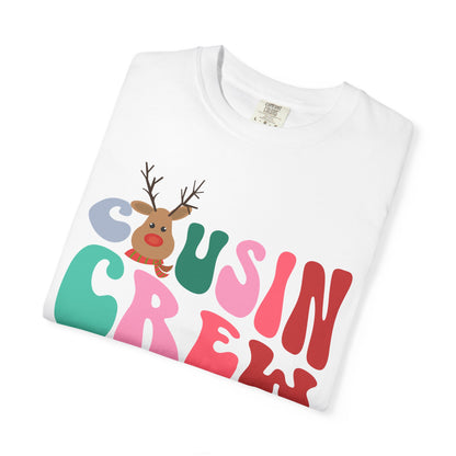Personalized Christmas Cousin Crew Shirt | Groovy Cousin Crew Sweatshirt | Retro Kids Shirt-Cousin Crew Onesie | Matching Family Christmas