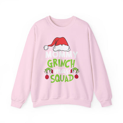 Custom Grinch Mas Family Squad | Christmas Matching Grinch Squad Family Sweatshirt | Personalized Grinch Sewater |