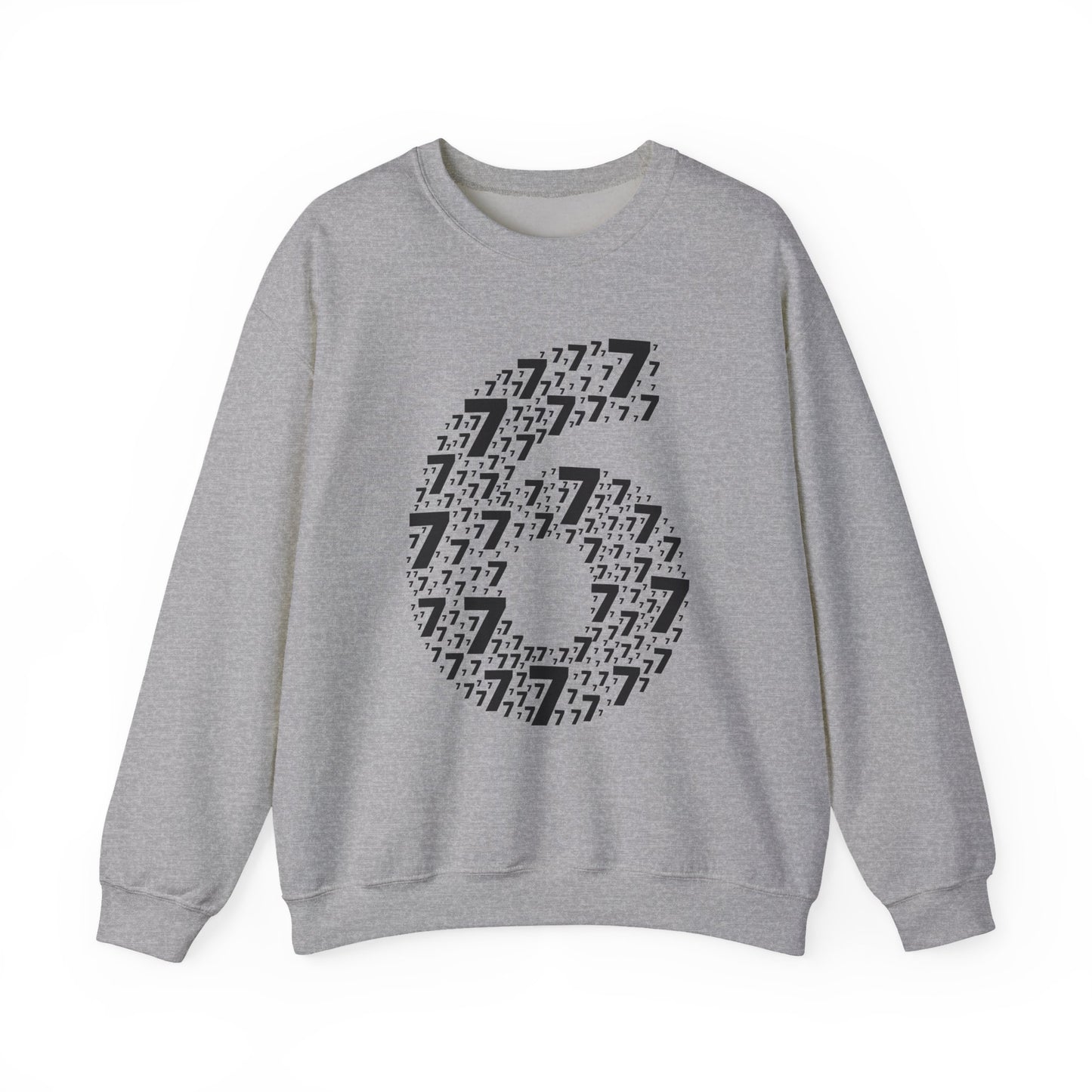 Six Seven 6 7 Meme Sweatshirt | Funny Alpha Generation Sweater | 67 Trendy Outfit | Sports Gift Sweatshirt | Viral Meme Outfit