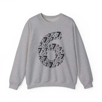 Six Seven 6 7 Meme Sweatshirt | Funny Alpha Generation Sweater | 67 Trendy Outfit | Sports Gift Sweatshirt | Viral Meme Outfit