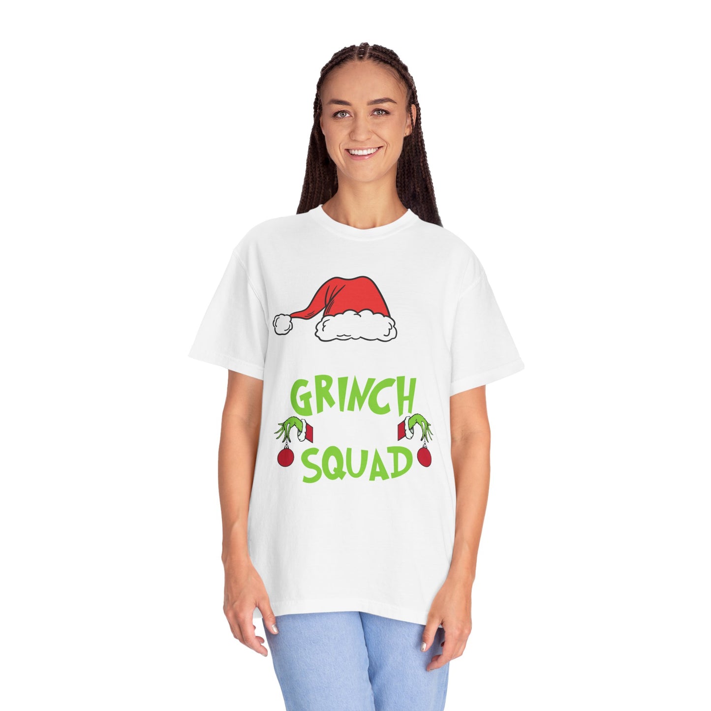 Custom Grinch Mas Family Squad | Christmas Matching Grinch Squad Family Sweatshirt | Personalized Grinch Sewater |