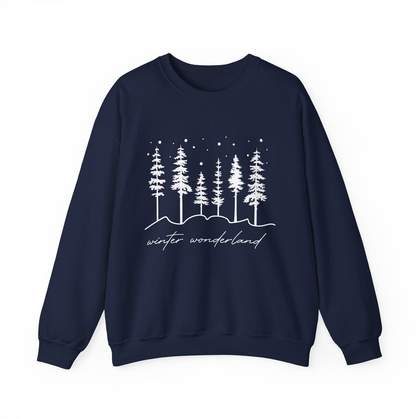 Christmas Trees Winter Wonderland Sweatshirt | Sweater For Women | Winter Gift | Family Xmas Sweatshirt | Winter Lover Top