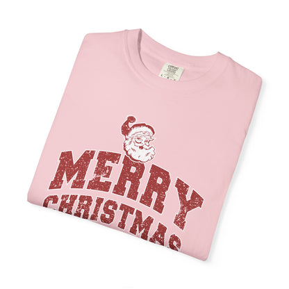 Merry Christmas Santa Claus T-shirt | Unisex Holiday Season Tees | Retro Santa Outfit | Christmas Gift | Christmas Season Shirt