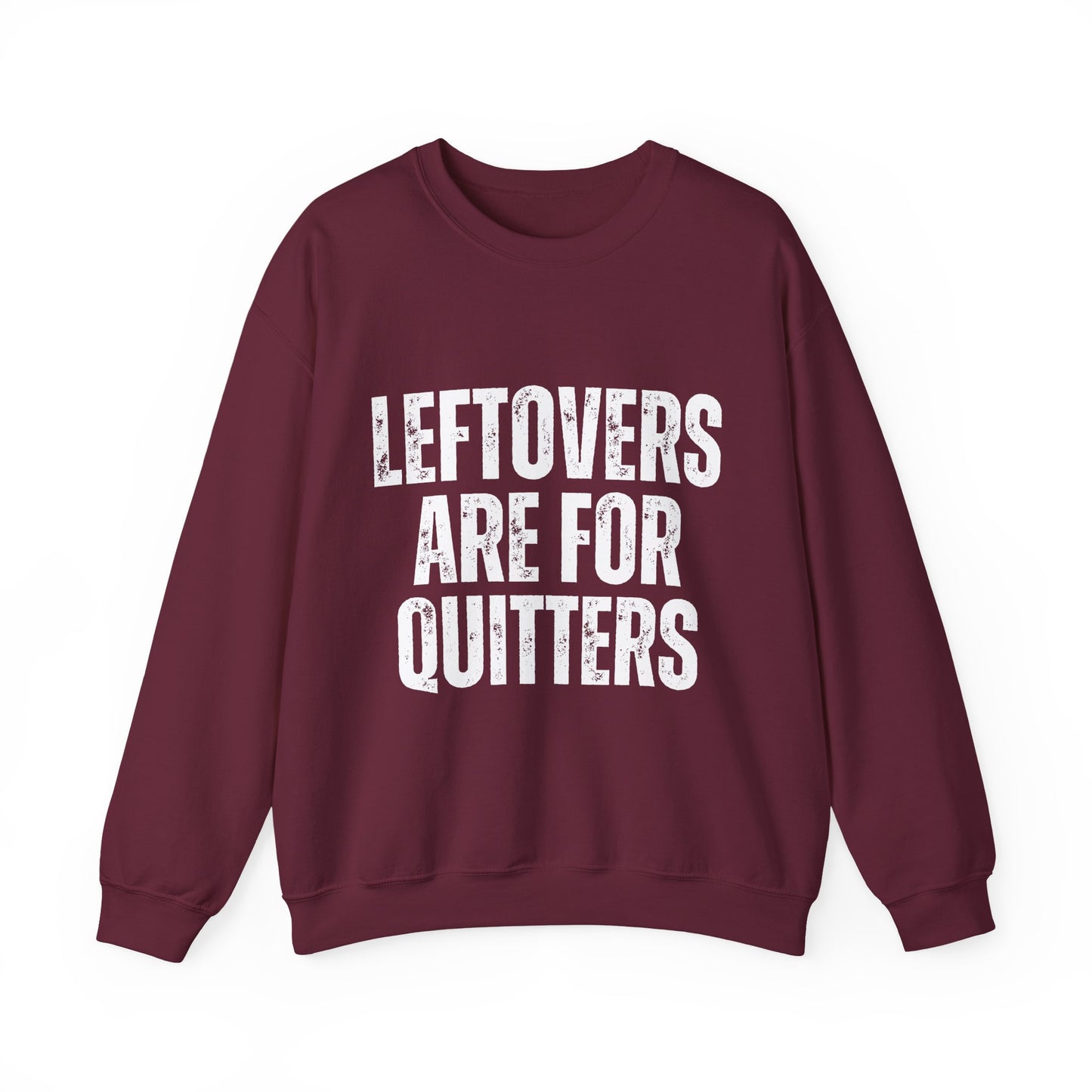 Thanksgiving Leftovers Unisex Sweatshirt, Fall Holiday Jumper, Turkey Dinner Crewneck, Autumn Pullover Top, Funny Food Quote Apparel