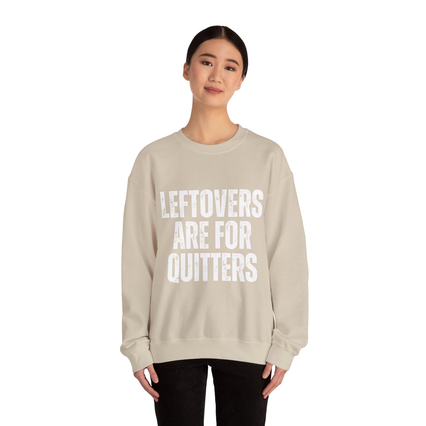 Thanksgiving Leftovers Unisex Sweatshirt, Fall Holiday Jumper, Turkey Dinner Crewneck, Autumn Pullover Top, Funny Food Quote Apparel