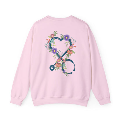 Nurse Shirts for Women | Boho Floral Nurse Life T Shirt | Stethoscope Graphic Tees Nurses Day Gifts | Gift For Nurse | Graduation Gift