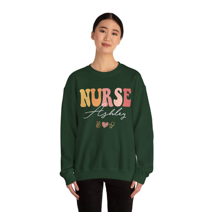 Personalized Nurse Sweatshirt |  Nurse Era Top | Nursing Graduation Gift | Custom Nurse Sweater | Nursing School Tee | Gift For Nurse