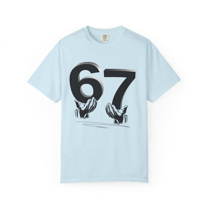 Funny Six Seven 6 7 Meme Shirt | Gen Alpha Slang 6 7 Hands |Funny Gift For Friend T-shirt | Viral Meme Shirt