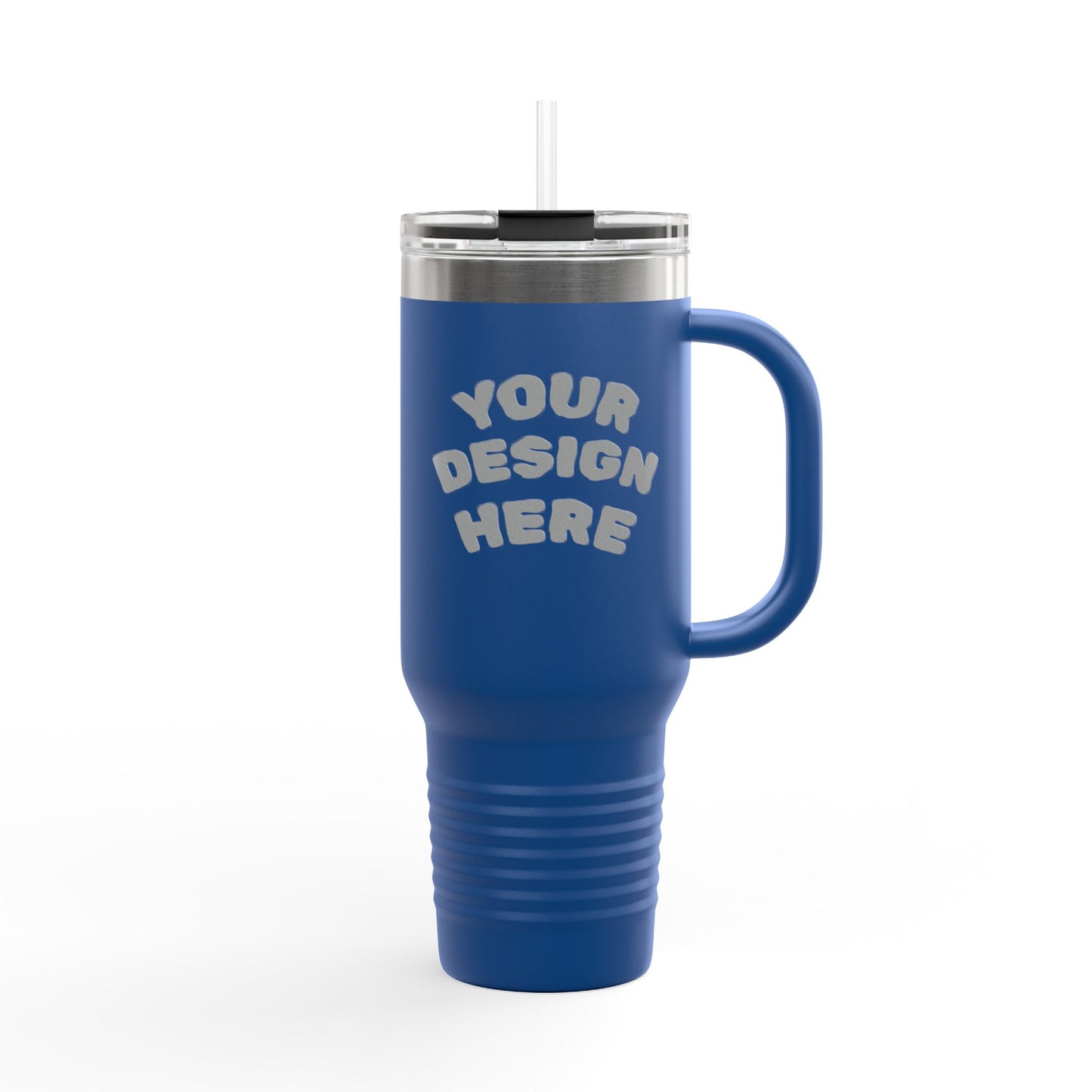 Personalized 40oz Tumbler | Stainless Steel Travel Mug with Straw | Leak-Proof Lid | Custom Name or Text | Vacuum Insulated Coffee Water Cup